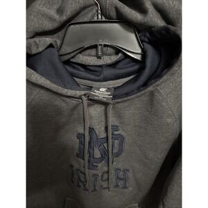 Notre Dame Fighting Irish Logo Hooded Pullover‎ Colosseum Sweatshirt  Size M